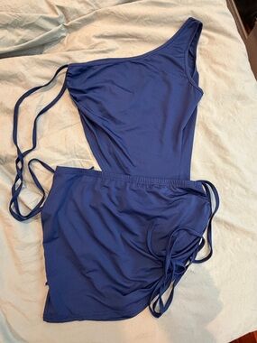 Blue Festival Co-ord Set